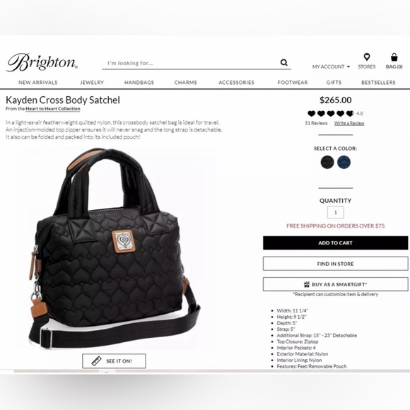 Brighton Kayden Cross Body - Picture 2 of 5